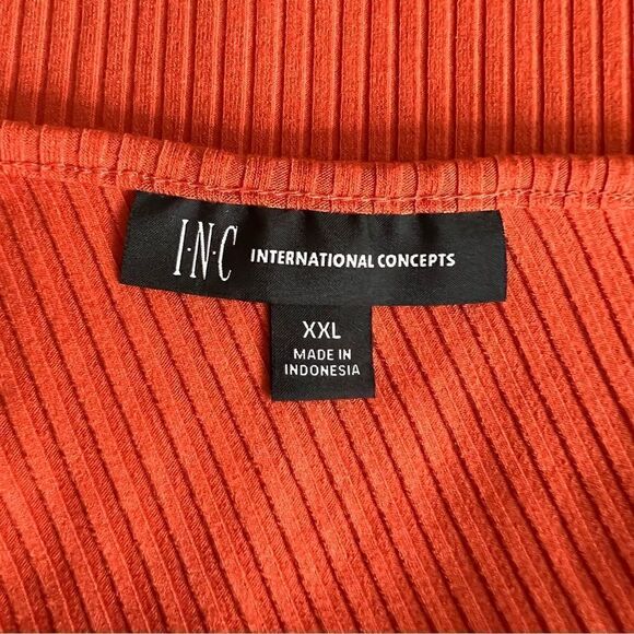 INC International Concepts Womens XXL One Shoulder Ribbed Top NWT - Picture 7 of 9